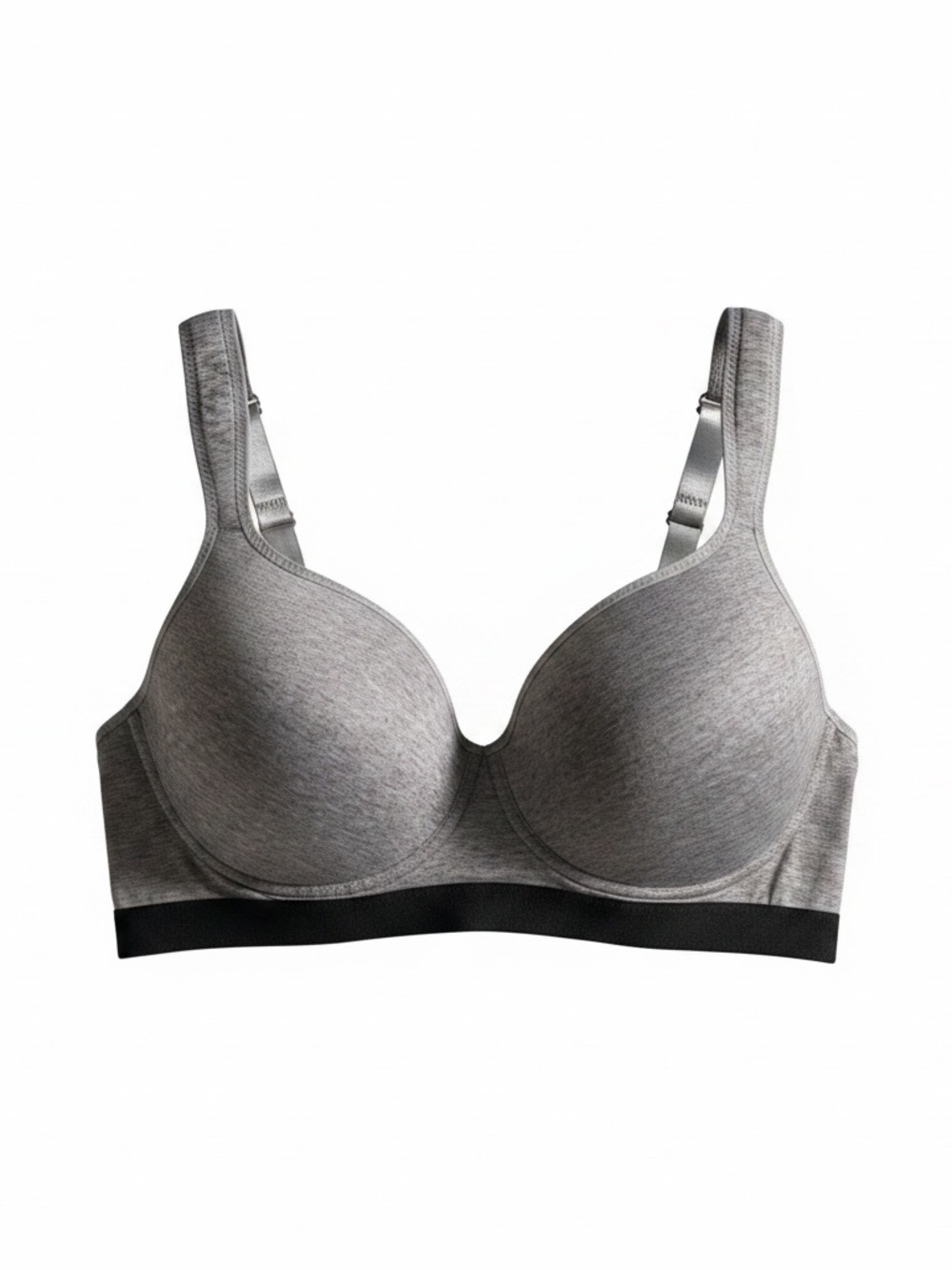 Zone Pro Heather Gray Sports Bra3x